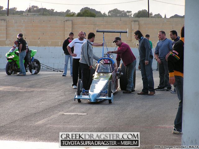 Toyota Supra Dragster - Mibrum Racing Team - Athens (c) www.greekdragster.com - The Greek Dragster Site