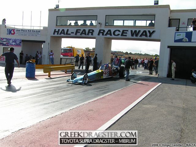 Toyota Supra Dragster - Mibrum Racing Team - Athens (c) www.greekdragster.com - The Greek Dragster Site